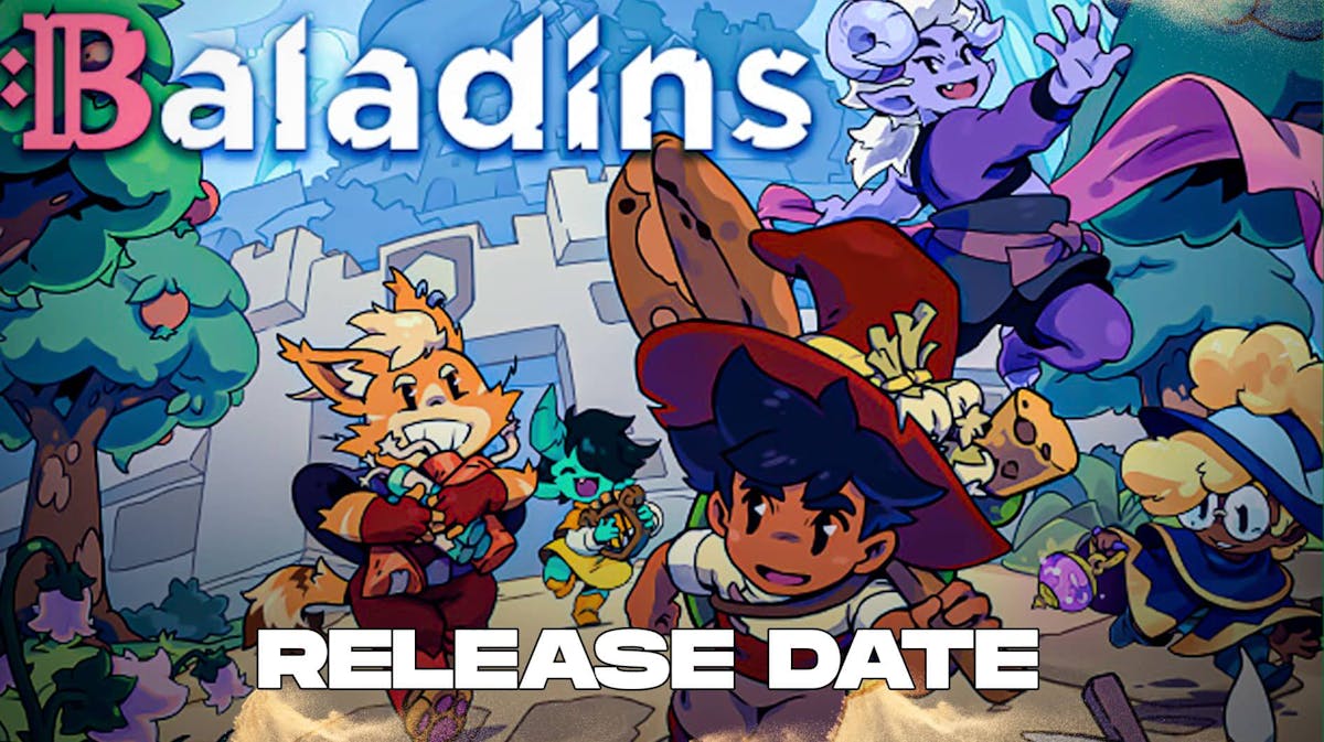 Key image of Baladins with text release date