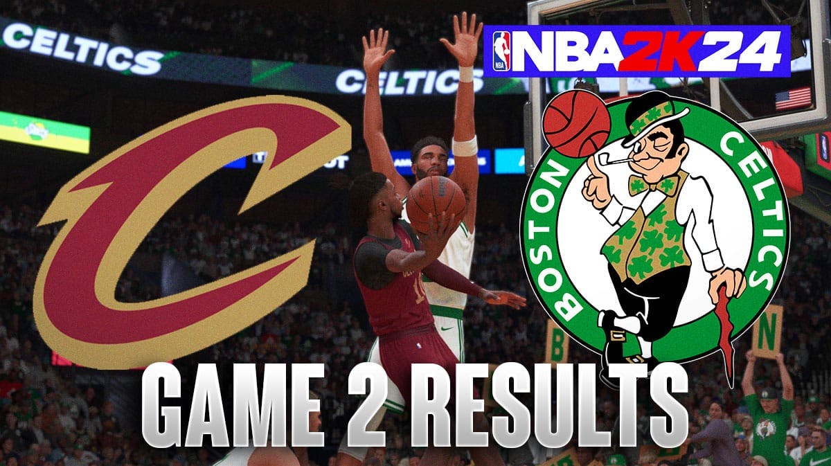 Cavaliers vs. Celtics Game 2 Results According to NBA 2K24