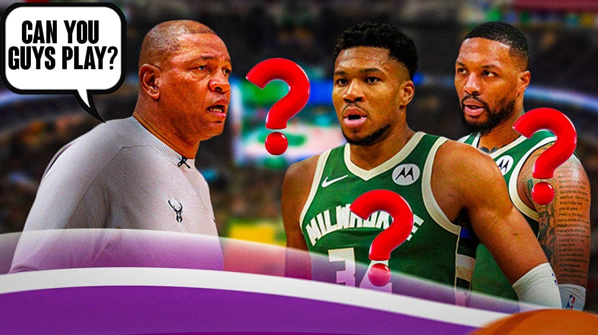 Bucks' Doc Rivers asking Giannis Antetokounmpo and Damian Lillard if they can play
