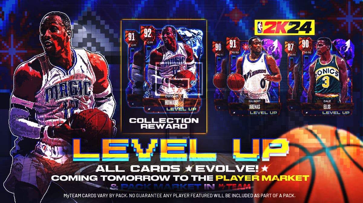 NBA 2k Drops New Level Up and 2K Numbers Cards to MyTeam