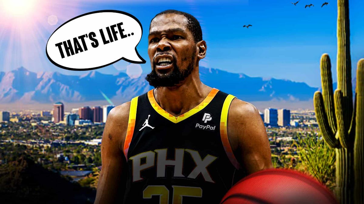 Kevin Durant spoke out about the Suns' situation.