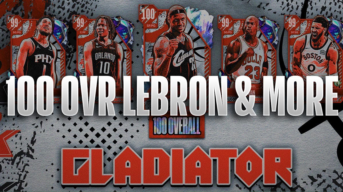 NBA 2K24 MyTEAM Gladiator Adds 100 OVR LeBron James